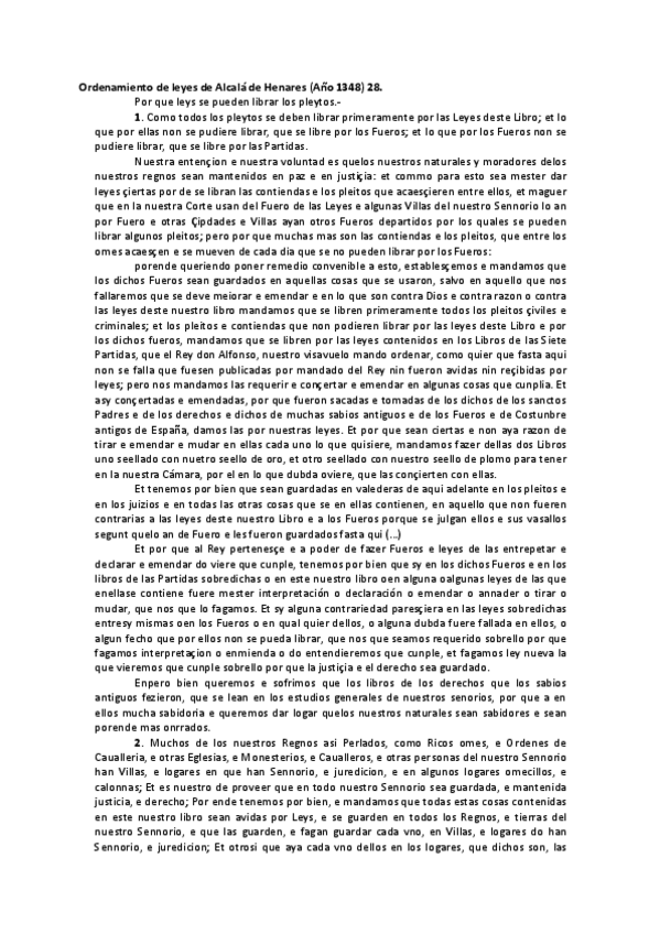Miniatura del documento Comentario de texto - Ordenamiento de Leyes de Alcala de Henares año 1348-28.pdf