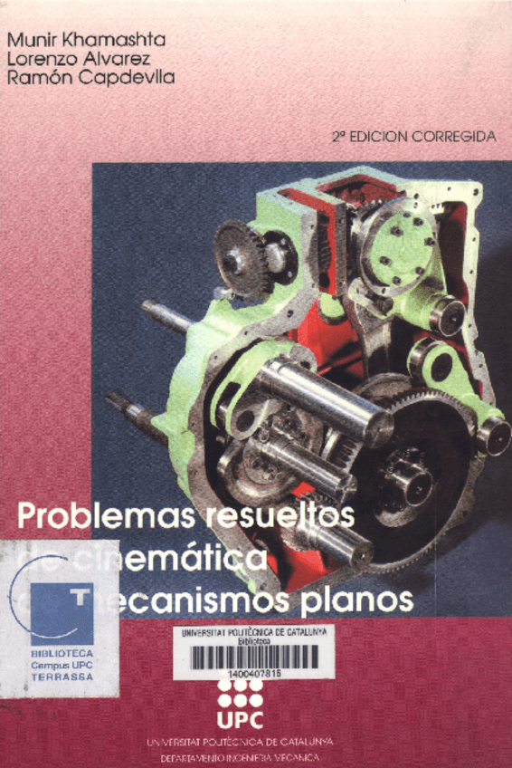 Miniatura del documento UPC - Problemas resueltos de cinemática de mecanismos planos.pdf