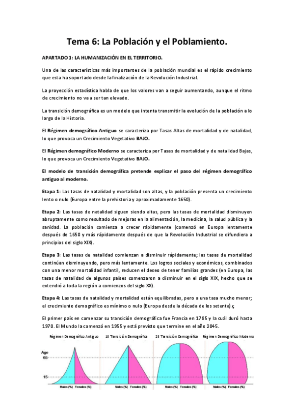 Miniatura del documento Tema 6. La Población y el Poblamiento. Profesora Carolina del Valle.pdf