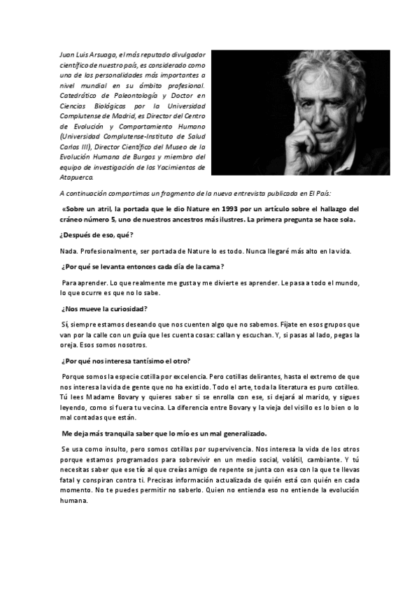 Miniatura del documento SomosunaespeciecotillaEntrevistaaJuanLuisArsuaga.pdf