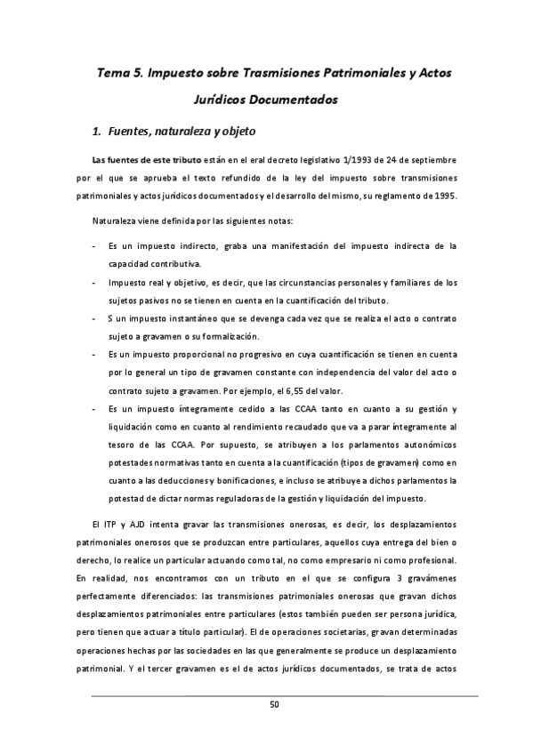 Miniatura del documento Tema 5. Impuesto sobre Trasmisiones Patrimoniales y Actos Jurídicos Documentados.pdf