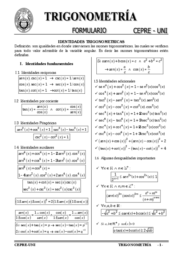 Miniatura del documento FORMULARIO-DE-TRIGONOMETRIAIDENTIDADES.pdf