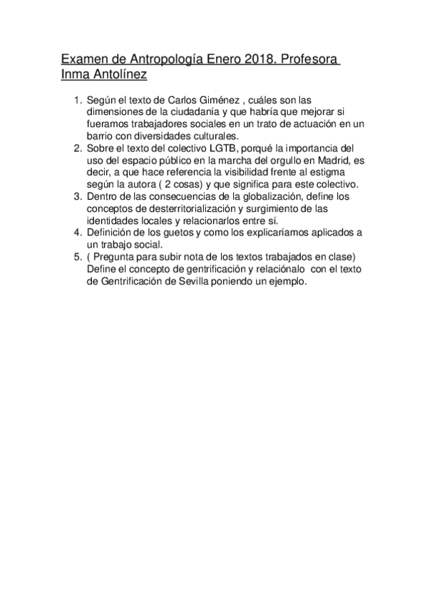 Miniatura del documento Examen de Antropología Enero 2018.docx