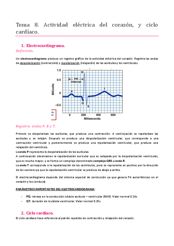 Miniatura del documento TEMA 8. SISTEMA CARDIOVASCULAR Y SANGRE. ACTIVIDAD ELÉCTRICA DEL CORAZÓN Y CICLO CARDÍACO.pdf
