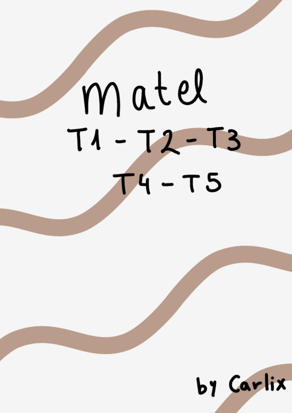Miniatura del documento RESUM MATEL T1-T2-T3-T4 I T5.pdf