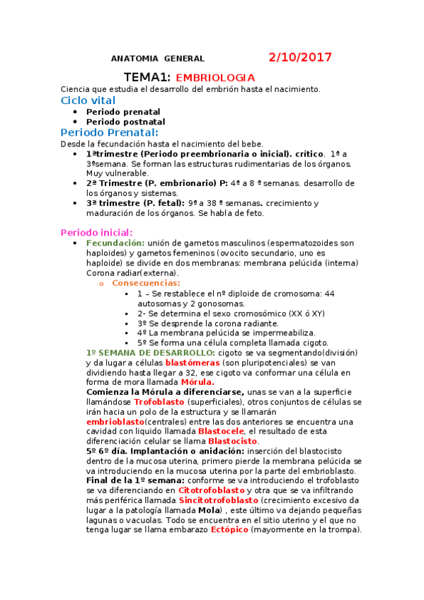 Miniatura del documento tema 1 Embriología.docx