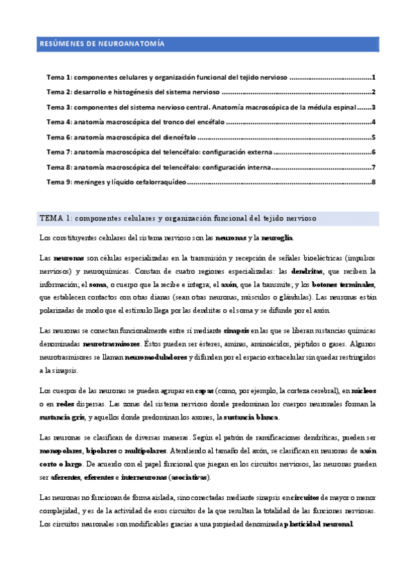 Miniatura del documento Resumenes-de-neuroanatomia.pdf