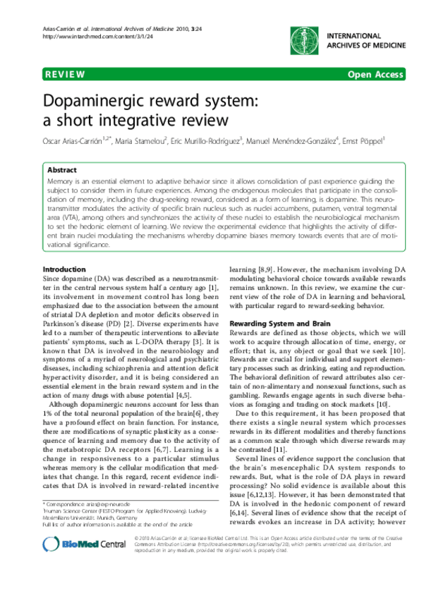 Miniatura del documento Lectura-Unidad-5-Dopaminergic-reward-system.pdf