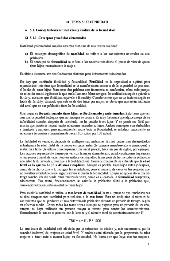 Miniatura del documento (Demográfico) Tema 5. Fecundidad..pdf