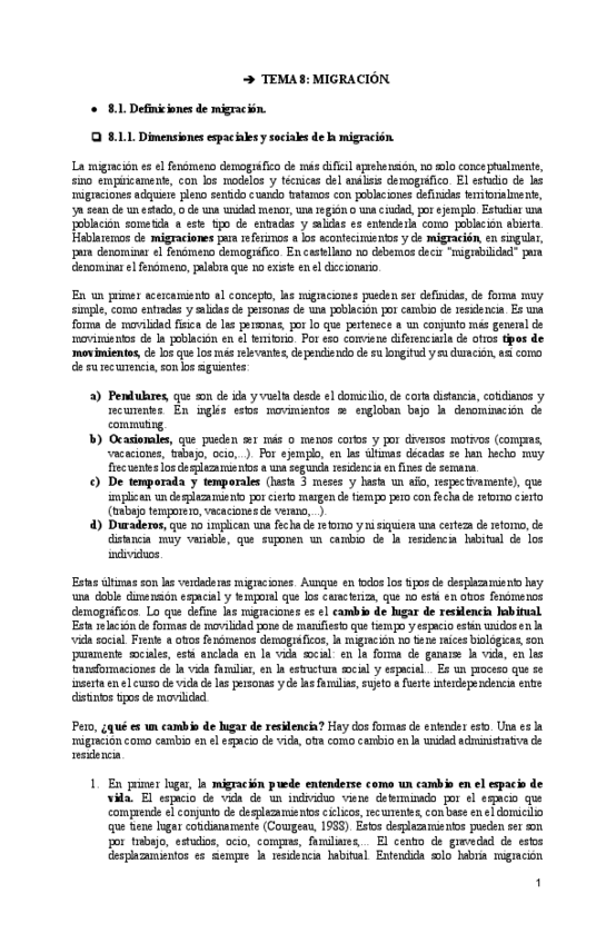 Miniatura del documento (Demográfico) Tema 8. Migración..pdf