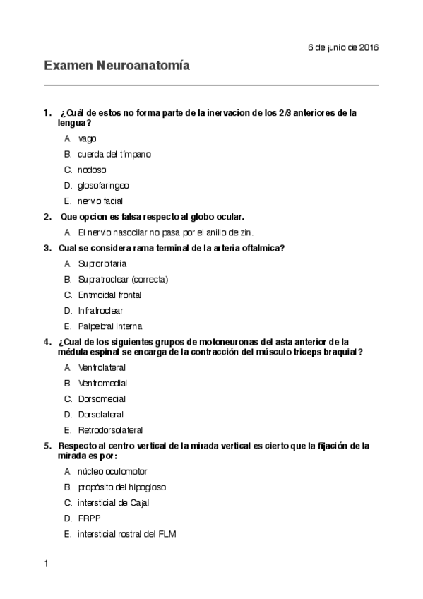 Miniatura del documento Examen NEUROANATOMÍA 2016.pdf