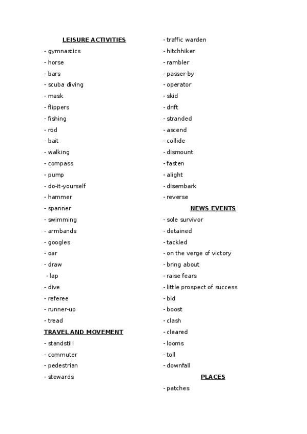 Miniatura del documento VOCABULARY LANGUAGE ADVANCED.docx