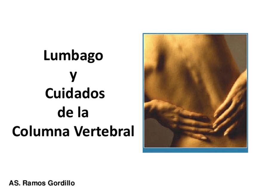 Miniatura del documento 11.Lumbago y cuidados de la columna.pdf