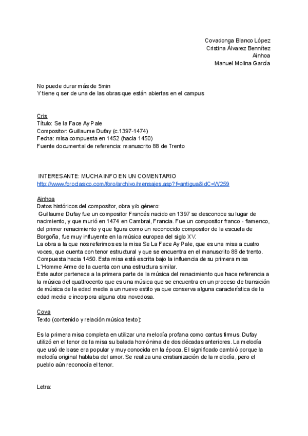 Miniatura del documento Se-la-Face-Ay-Pale-Dufay.pdf