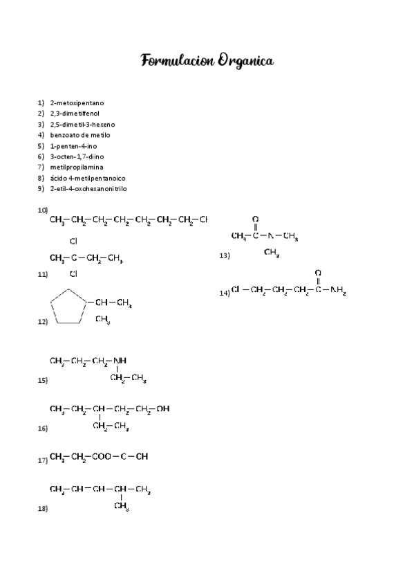 Miniatura del documento Ejercicios Formulación Orgánica +Respuestas.pdf