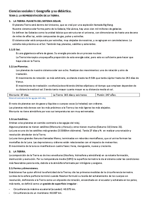 Miniatura del documento RESUMEN GEOGRAFÍA. TEMA 2. La representación de la Tierra..pdf
