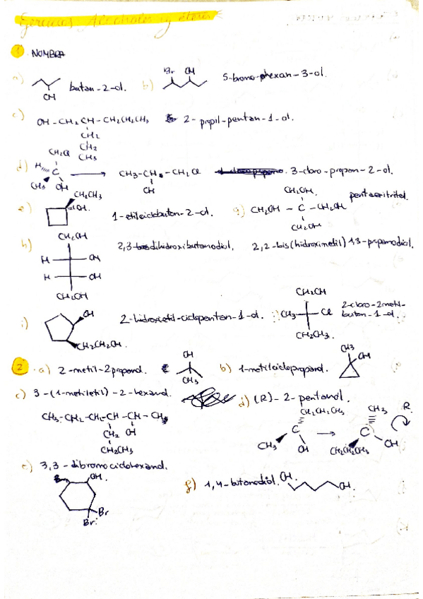 Miniatura del documento EJERCICIOS-Alcoholes-y-Eteres-QuimicaOrganica.pdf