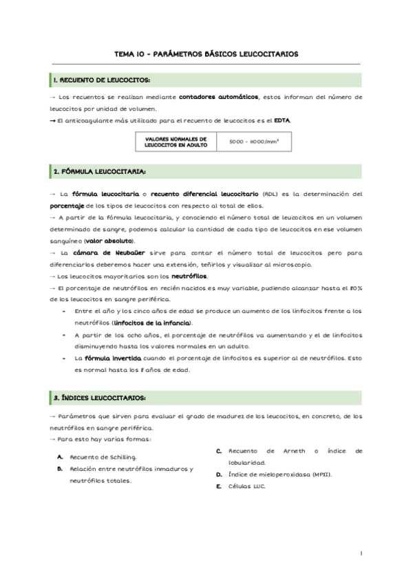 Miniatura del documento TEMA-10-PARAMETROS-BASICOS-LEUCOCITARIOS.pdf