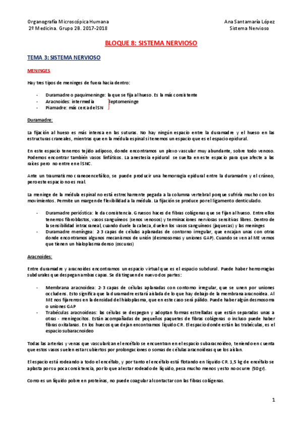 Miniatura del documento Bloque 8 - Sistema Nervioso.pdf