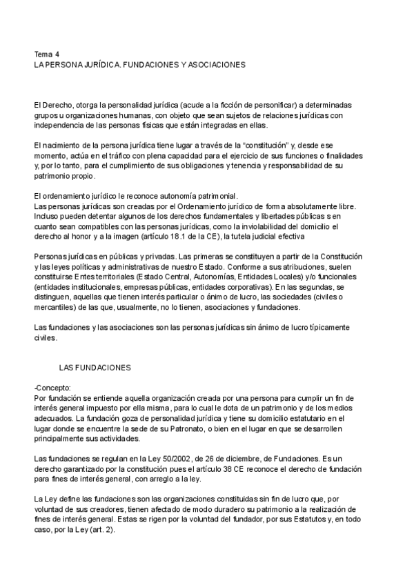 Miniatura del documento TEMA-4-resumido-LA-PERSONA-JURIDICA.-FUNDACIONES-Y-ASOCIACIONES.pdf
