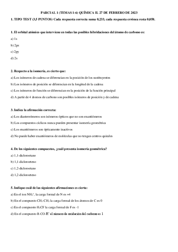 Miniatura del documento PARCIAL-1-TEMAS-1-6-QUIMICA-II.-27-DE-FEBRERO-DE-2023.pdf