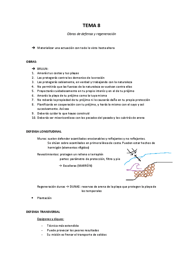 Miniatura del documento Tema 8 - Obras de defensa y regeneración.pdf