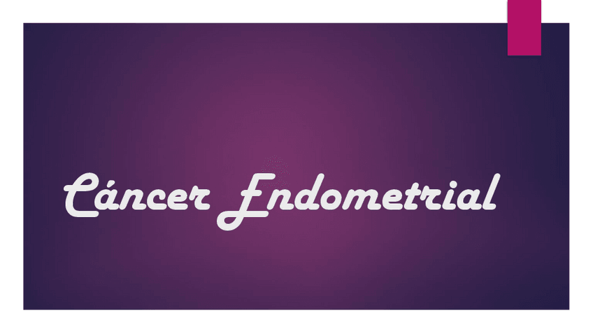 Miniatura del documento Cancer-Endometrial.pdf