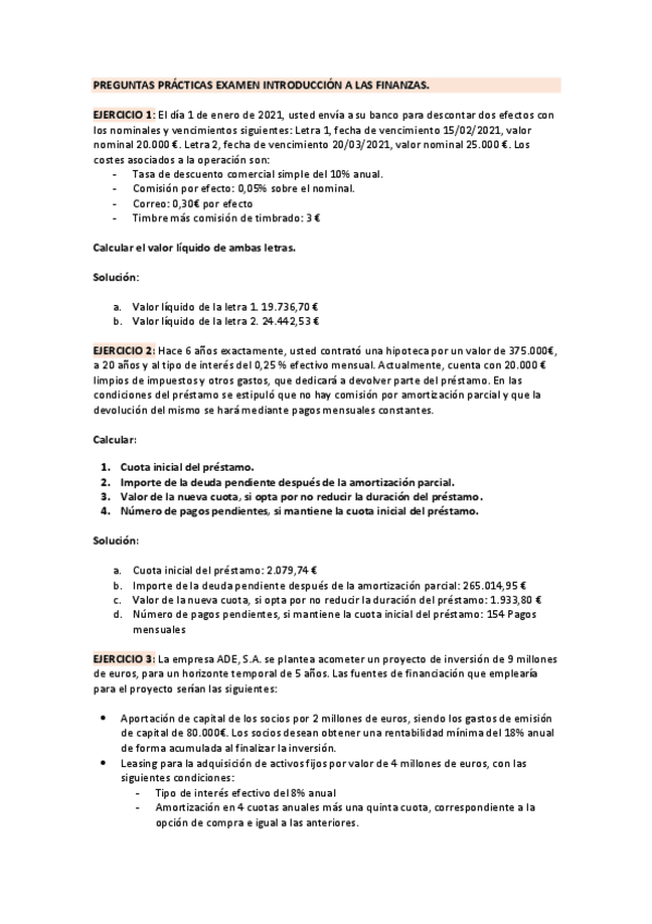 Miniatura del documento Examen-Introduccion-a-las-Finanzas.-Preguntas-Practicas-y-Teoricas..pdf