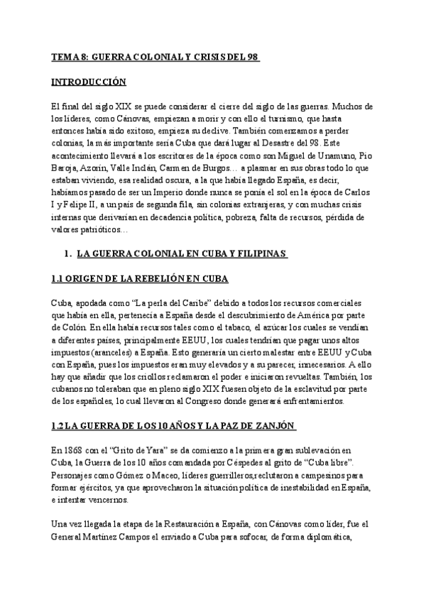 Miniatura del documento TEMA-8-GUERRA-COLONIAL-Y-EL-DESASTRE-DE-CUBA.pdf