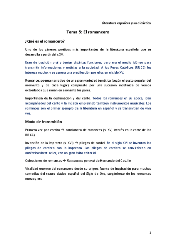 Miniatura del documento Tema-5-EL-ROMANCERO.pdf