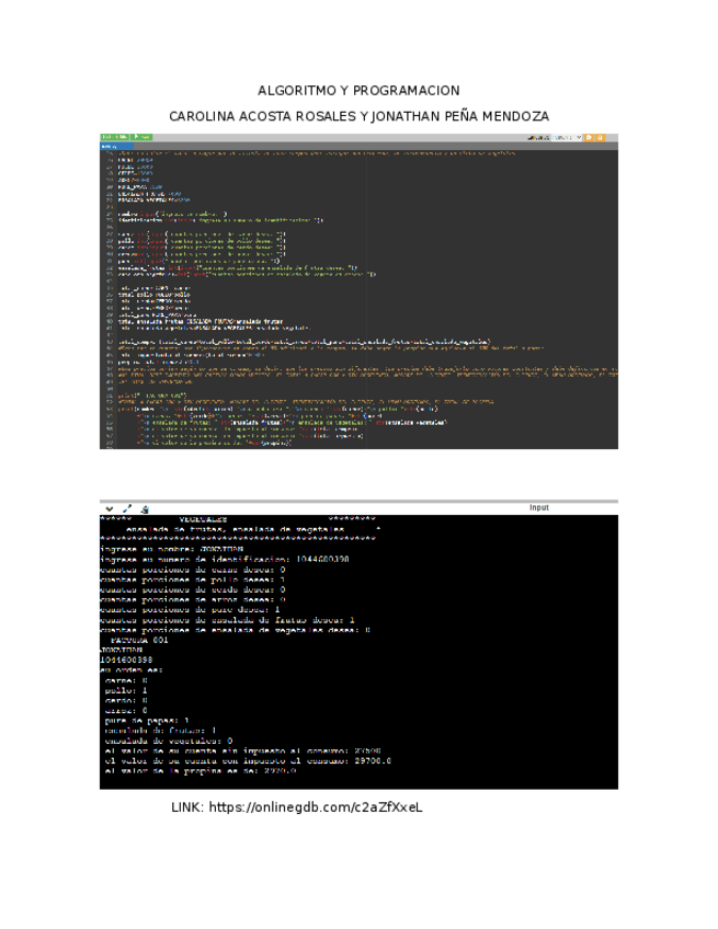Apuntes de Algoritmo y Programación