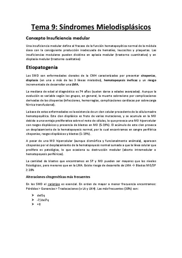 Miniatura del documento Tema-9-Sindromes-Mielodisplasicos.pdf