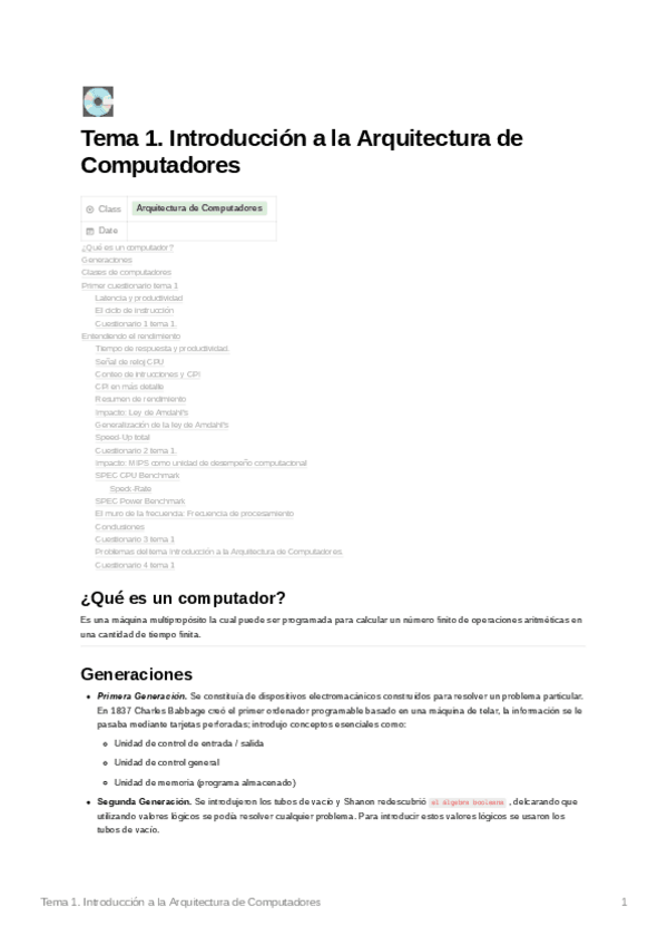 Miniatura del documento Tema1.introduccinalaarquitecturadecomputadores.pdf