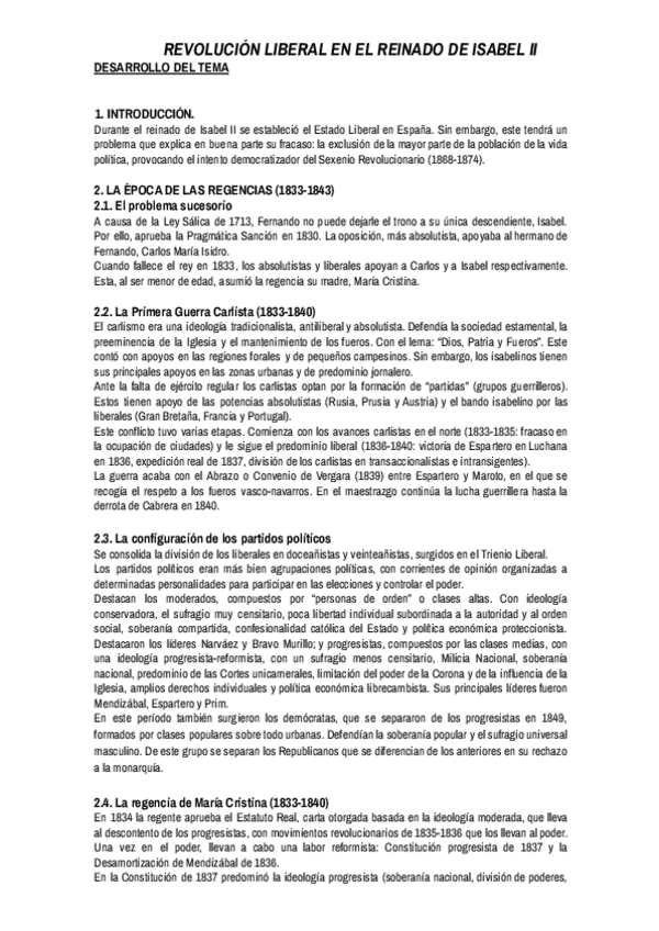 Miniatura del documento Revolucion-liberal-en-el-reinado-de-Isabel-II.pdf