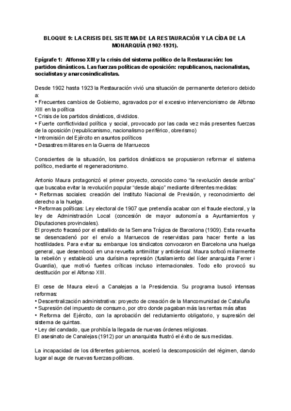 Miniatura del documento BLOQUE-9-LA-CRISIS-DEL-SISTEMA-DE-LA-RESTAURACION-Y-LA-CIDA-DE-LA-MONARQUIA-1902-1931.pdf