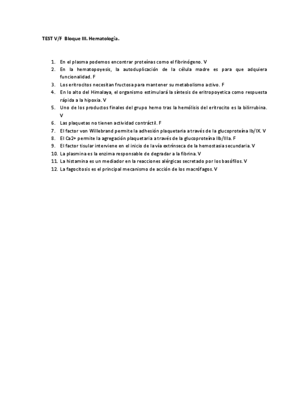 Miniatura del documento Test V F Hematología.pdf