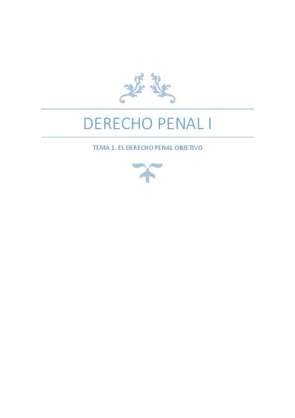 Miniatura del documento TEMA 1. DERECHO PENAL OBJETIVO (MUY COMPLETO).pdf