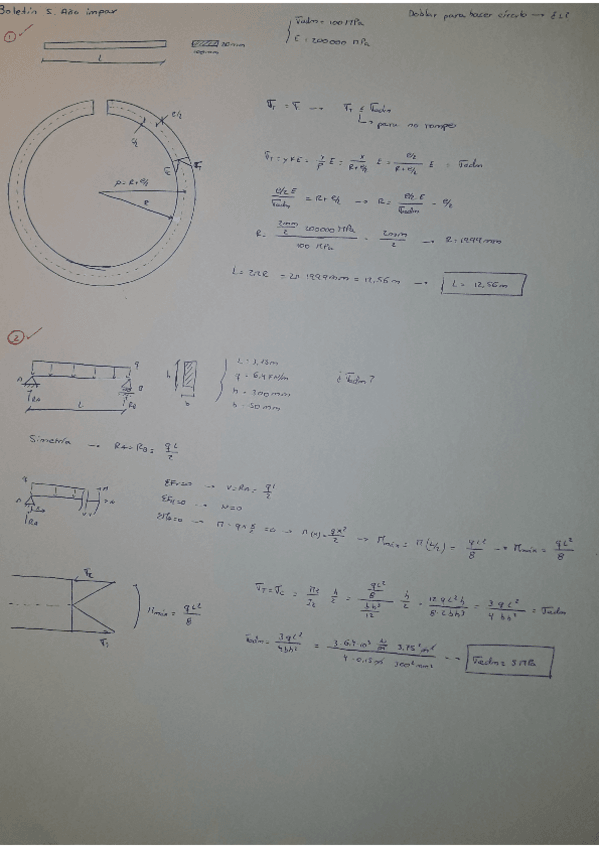Miniatura del documento Boletín 5 tensiones en vigas resuelto.pdf