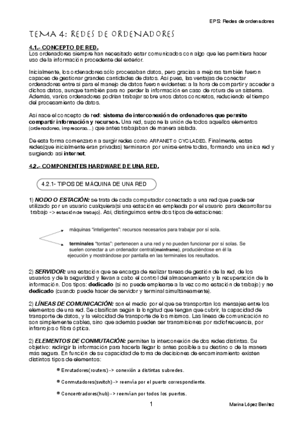 Miniatura del documento Tema 4 - Redes de ordenadores.pdf