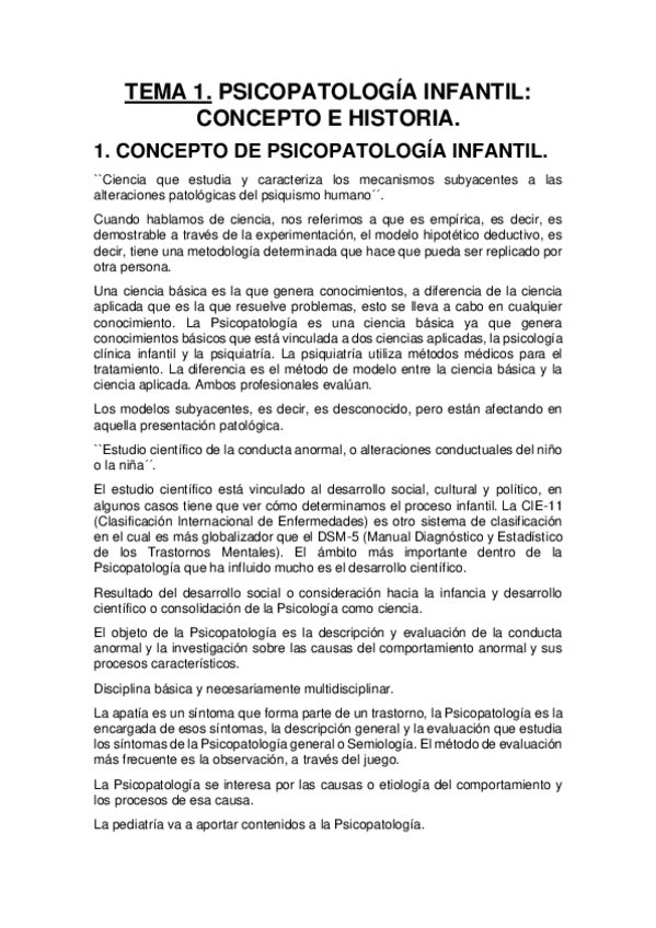 Miniatura del documento Tema-1.-Psicopatologia-Infantil.-Concepto-e-historia.pdf