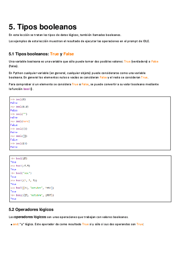 Miniatura del documento Tema-5-Python-Tipos-Booleanos.pdf