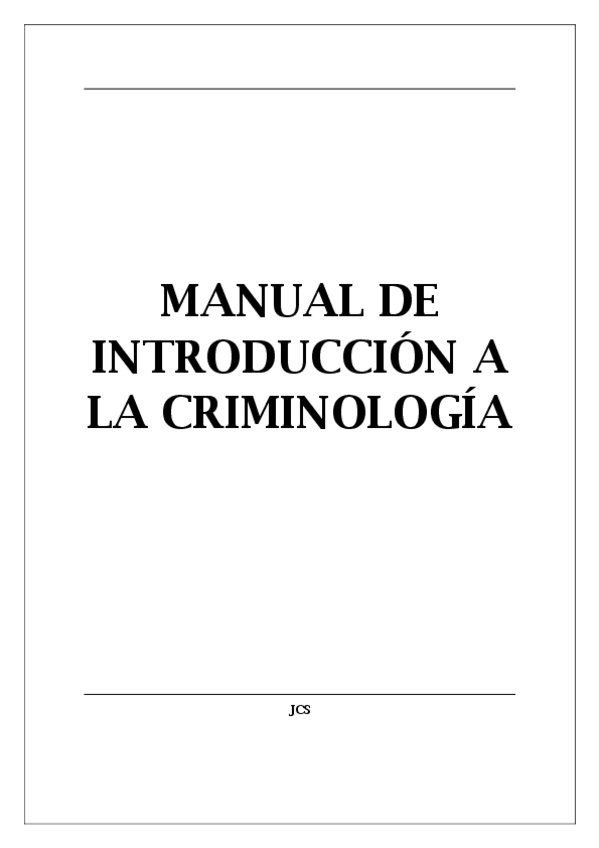 Miniatura del documento Manual de Introducción a la Criminología.pdf