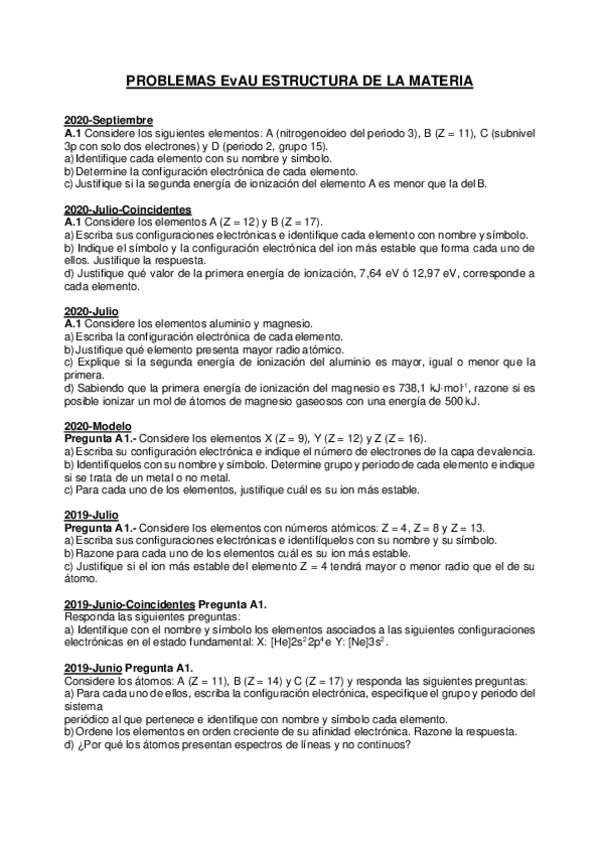 Miniatura del documento PROBLEMAS-EvAU-ESTRUCTURA-DE-LA-MATERIA.pdf