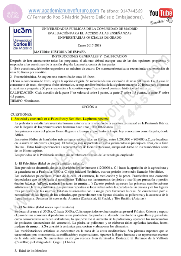 Miniatura del documento Examen-Historia-de-Espana-Selectividad-Junio-2018-solucion.pdf