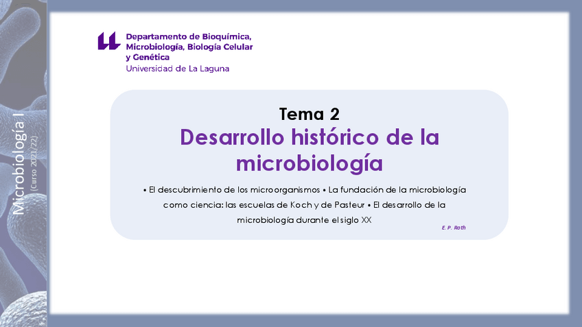 Miniatura del documento Tema-2--Desarrollo-historico-de-la-microbiologia-Curso-21-22.pdf