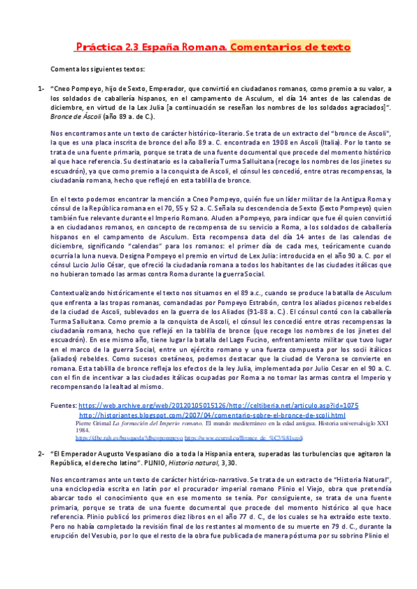 Miniatura del documento 2.3 Práctica España Romana. JF Baltar.pdf