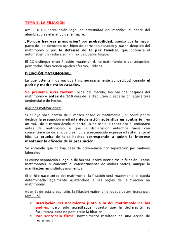 Miniatura del documento TEMA 9. LA FILIACIÓN.docx