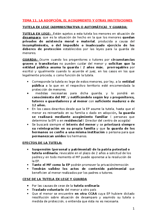 Miniatura del documento TEMA 11. LA ADOPCIÓN- AGOGIMIENTO Y OTRAS INSTITUCIONES.docx