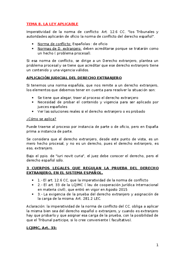 Miniatura del documento RESUMEN TEMA 8. LEY APLICABLE.docx