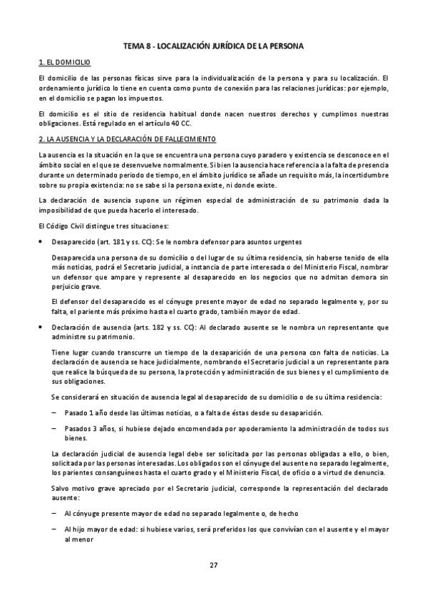 Miniatura del documento LECCIÓN 8. Localización jurídica de la persona.pdf
